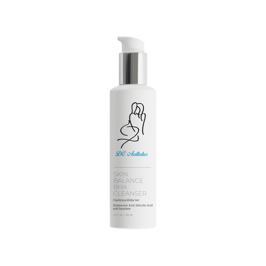 Skin Balancing BHA Cleanser (HA, Salicylic,Squalane)