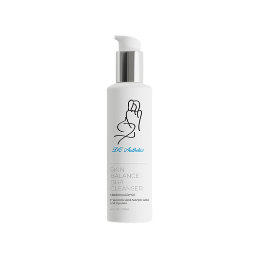 Skin Balancing BHA Cleanser (HA, Salicylic,Squalane)
